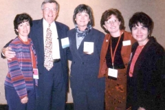 Association for Career and Technical Education (ACTE) 1999 Convention in Orlando, Florida. Dr. Radd with other Pre-Conference speakers.