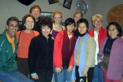Dave Chapman, IAIE Executive Director, with Dr. Radd and colleagues from Thailand and Indiana relaxing at the IAIE 2007 conference in Georgetown, Kentucky.