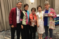 Dr. Peter Wong, IAIE Leader with Dr, Lundee Amos ( GWG Team), Dr. Radd and Creative Primary School Professionals