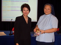 Dr. Radd with Dr. So at the University of Macau, College of Education, where Dr. Radd presented Inviting Student Success – A Systems Approach in July 2005.