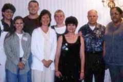 Workshop at Hilltop Academy in Elyria, Ohio, August 2000.